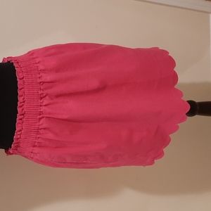 J Crew hot pink skirt